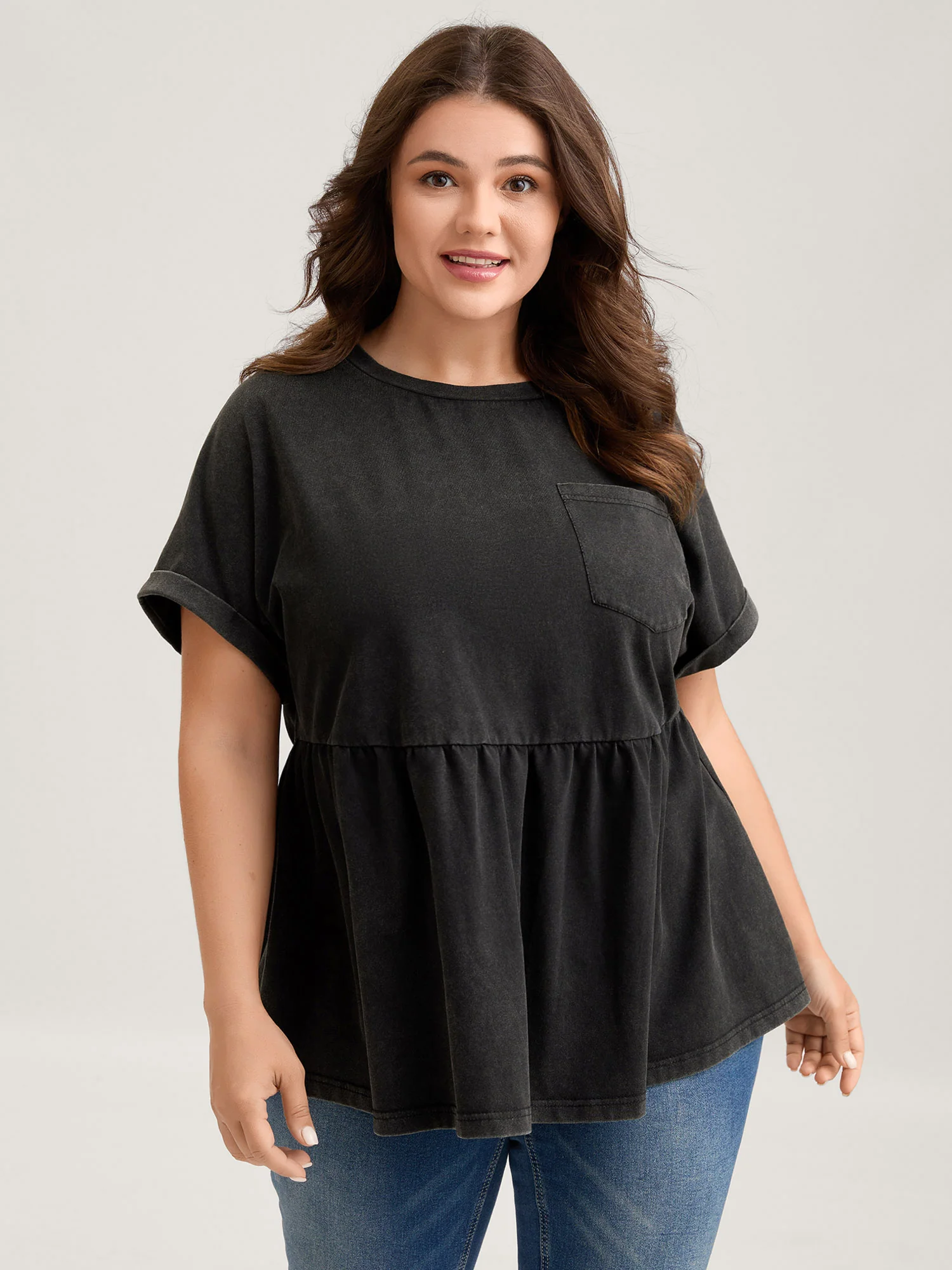Vintage Pocket Babydoll T-Shirt