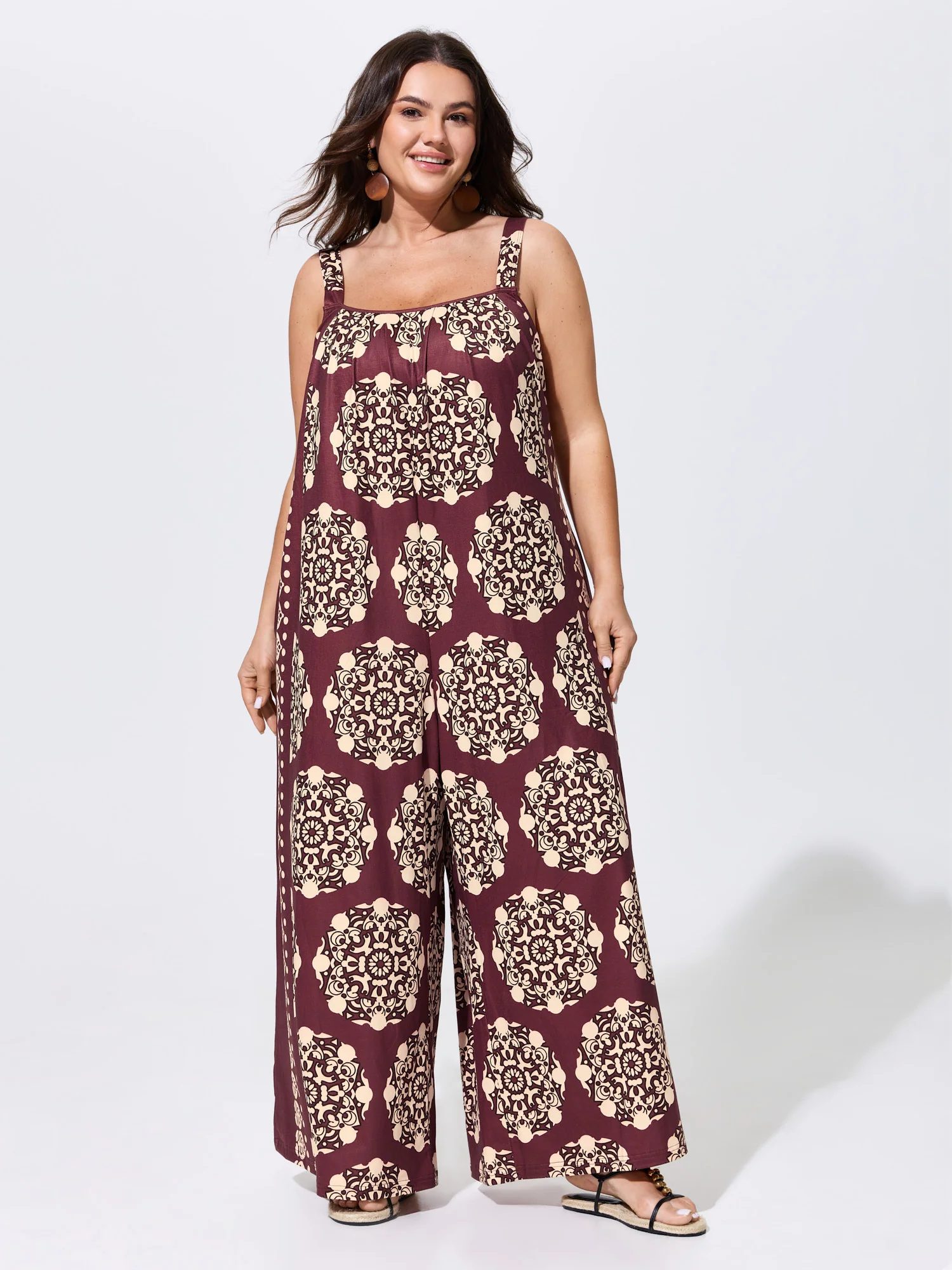 Sunkissed Stretchy Adjustable Strap Jumpsuit