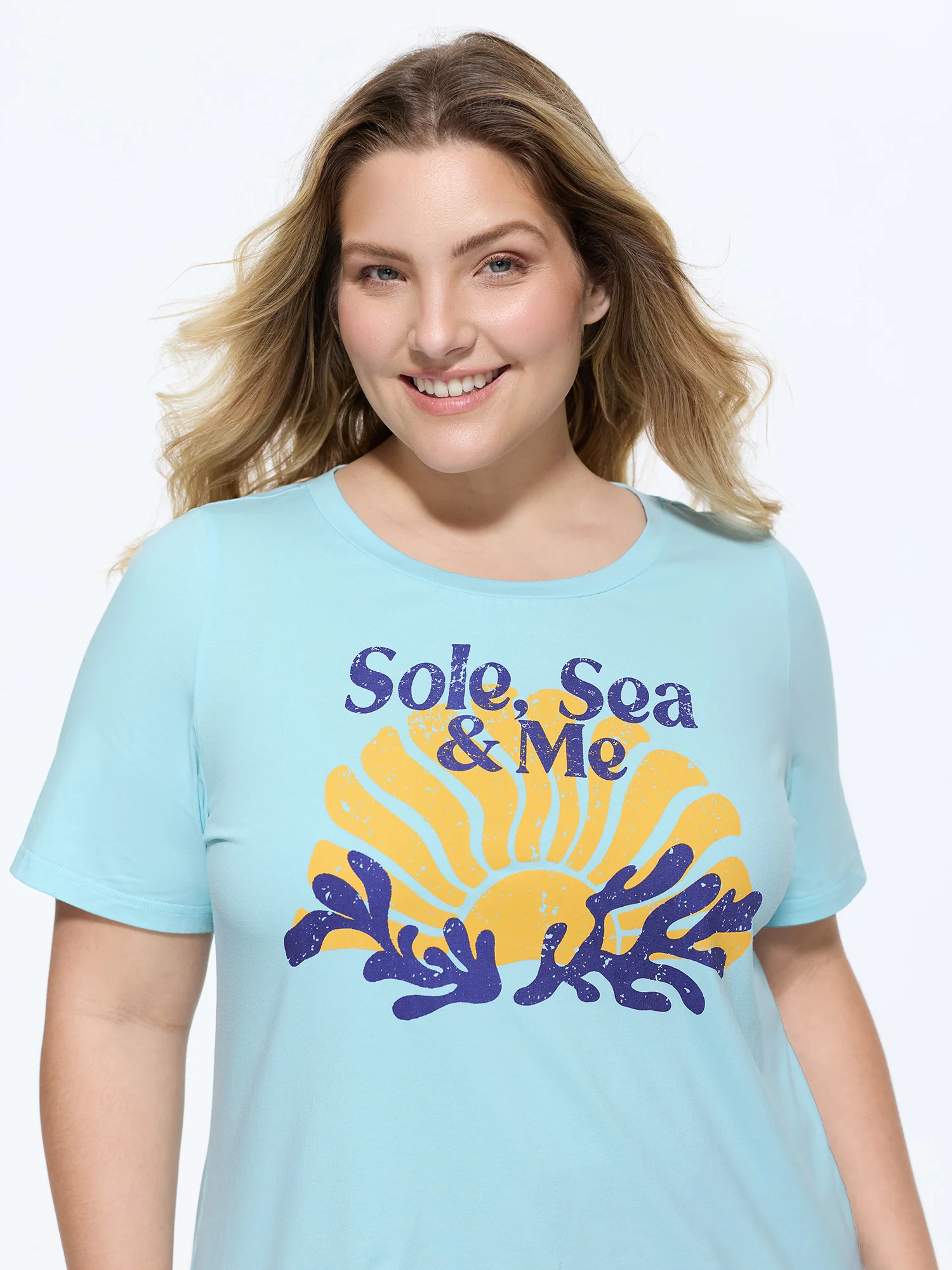 Cotton Solo Sea & Me T-Shirt
