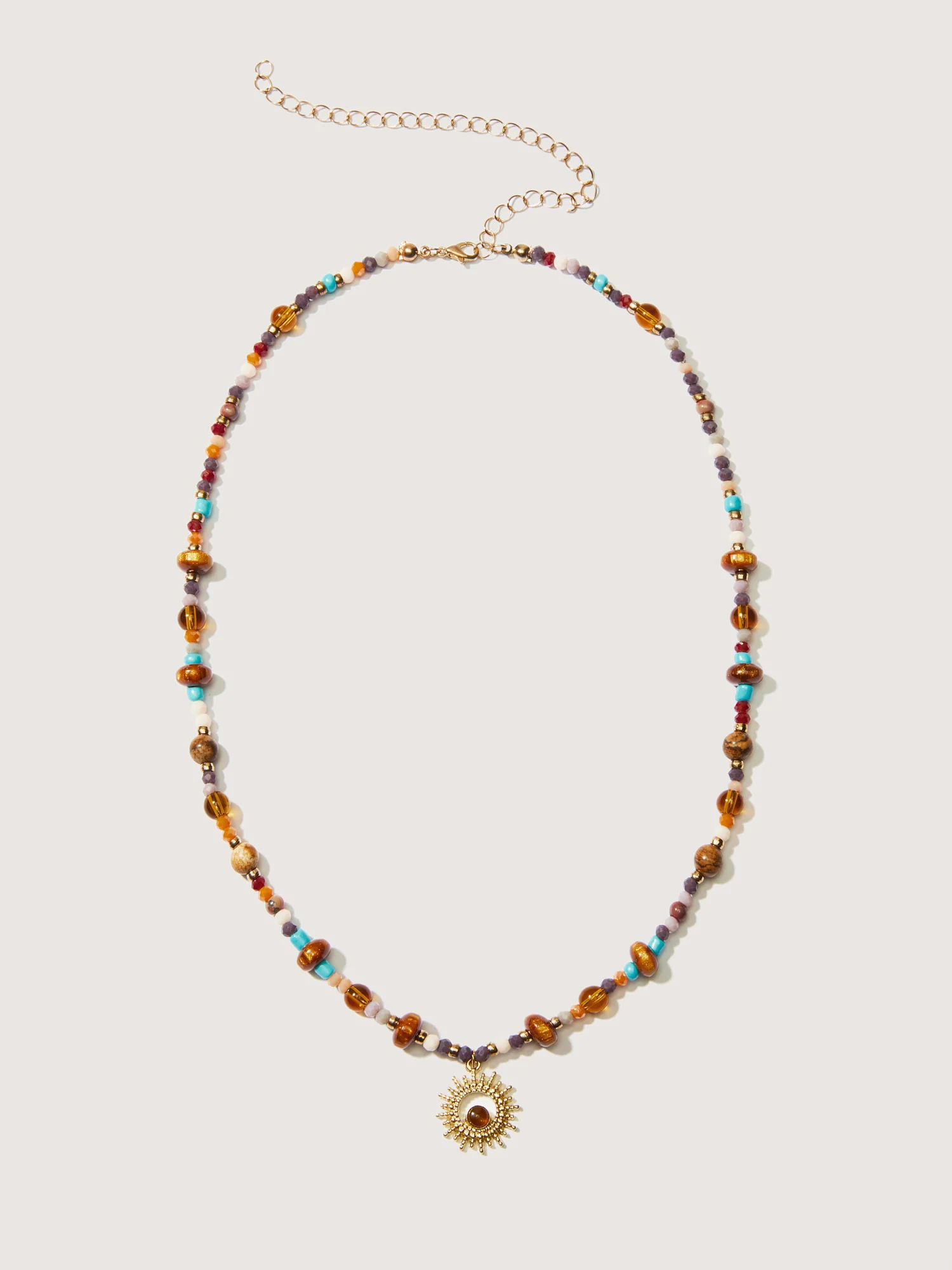 Colorful Beaded Vacation Necklace