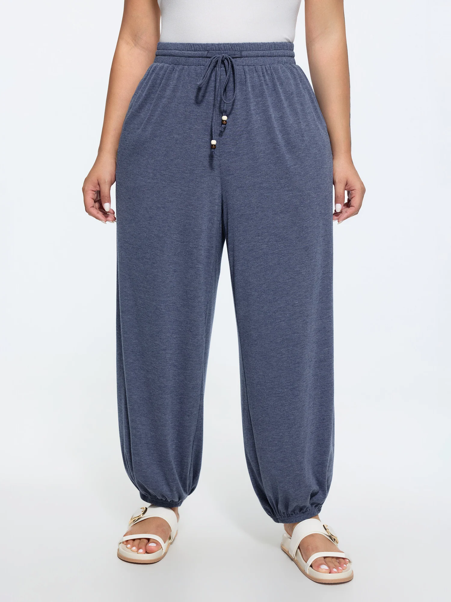 Supersoft Drawstring Waist Jogger Pants