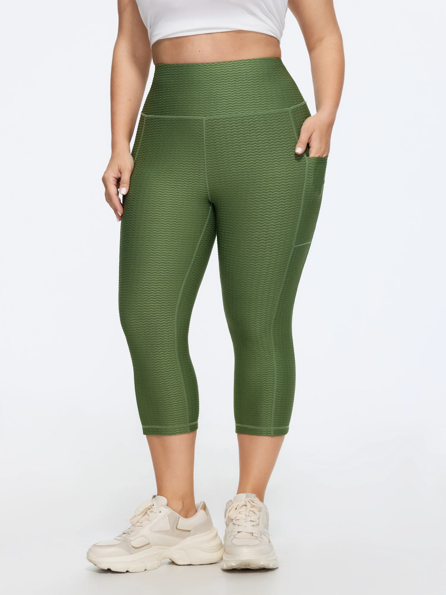 Stretchy Pockets High-Rise Leggings