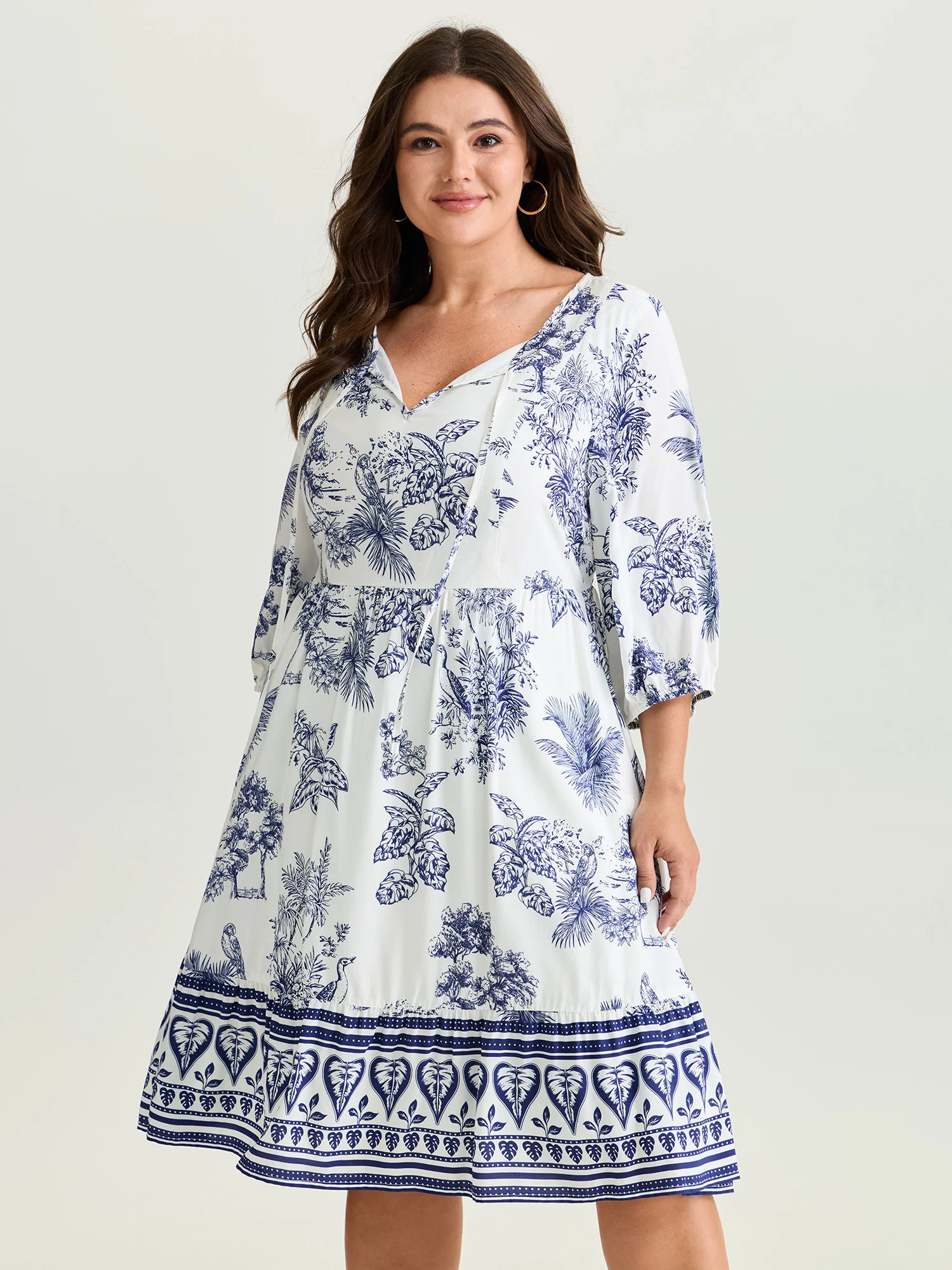 Rayon Gathered Lined Pockets Mini Dress
