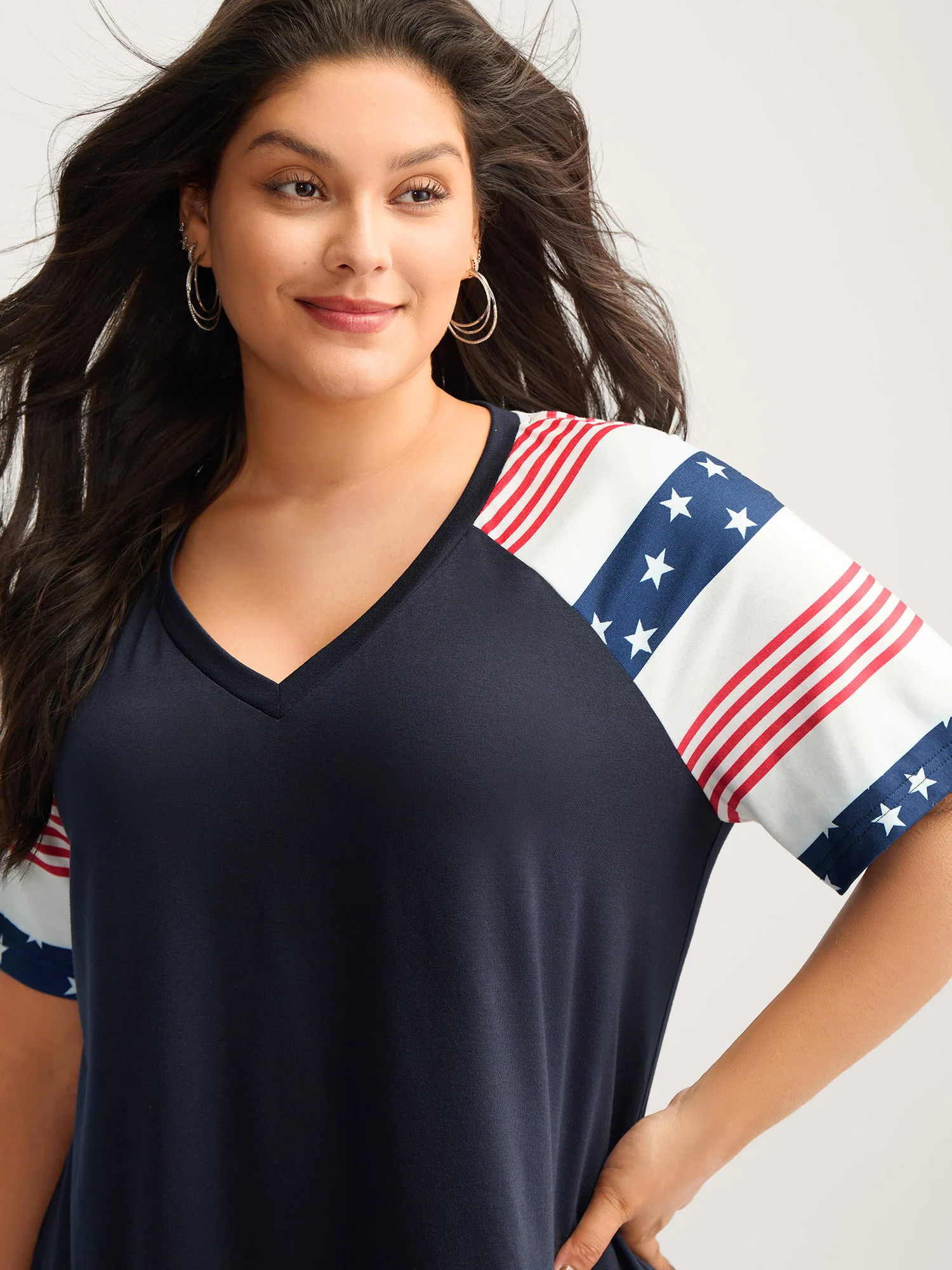 Stars and Stripes Raglan T-Shirt