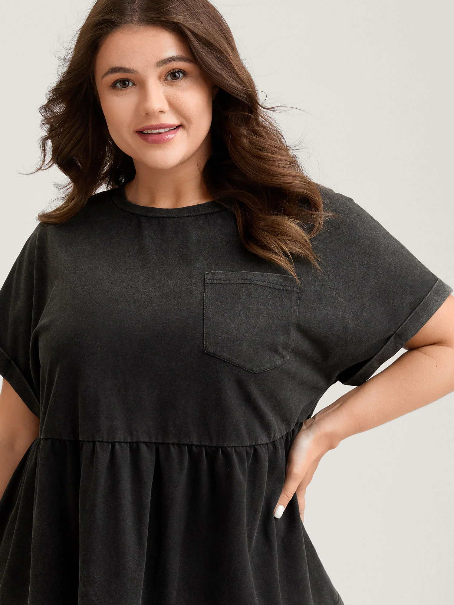 Vintage Pocket Babydoll T-Shirt