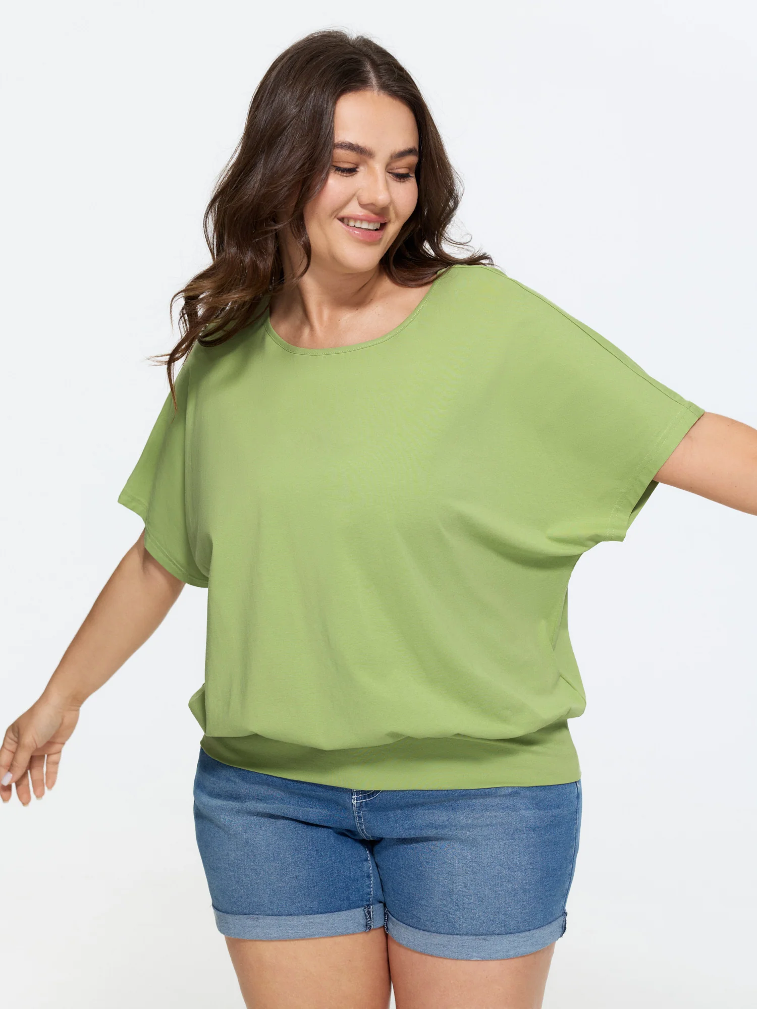 Round Neck Plain T-Shirt