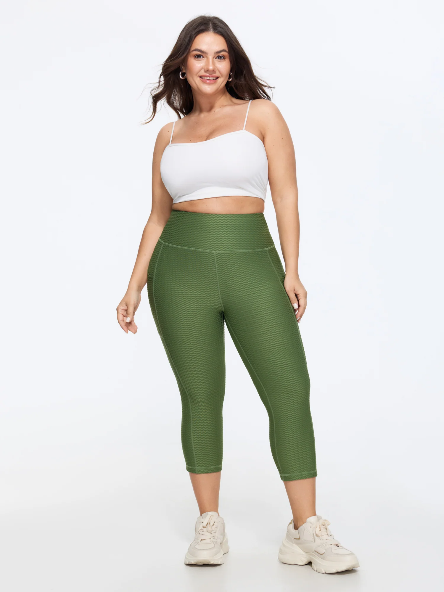 Stretchy Pockets High-Rise Leggings