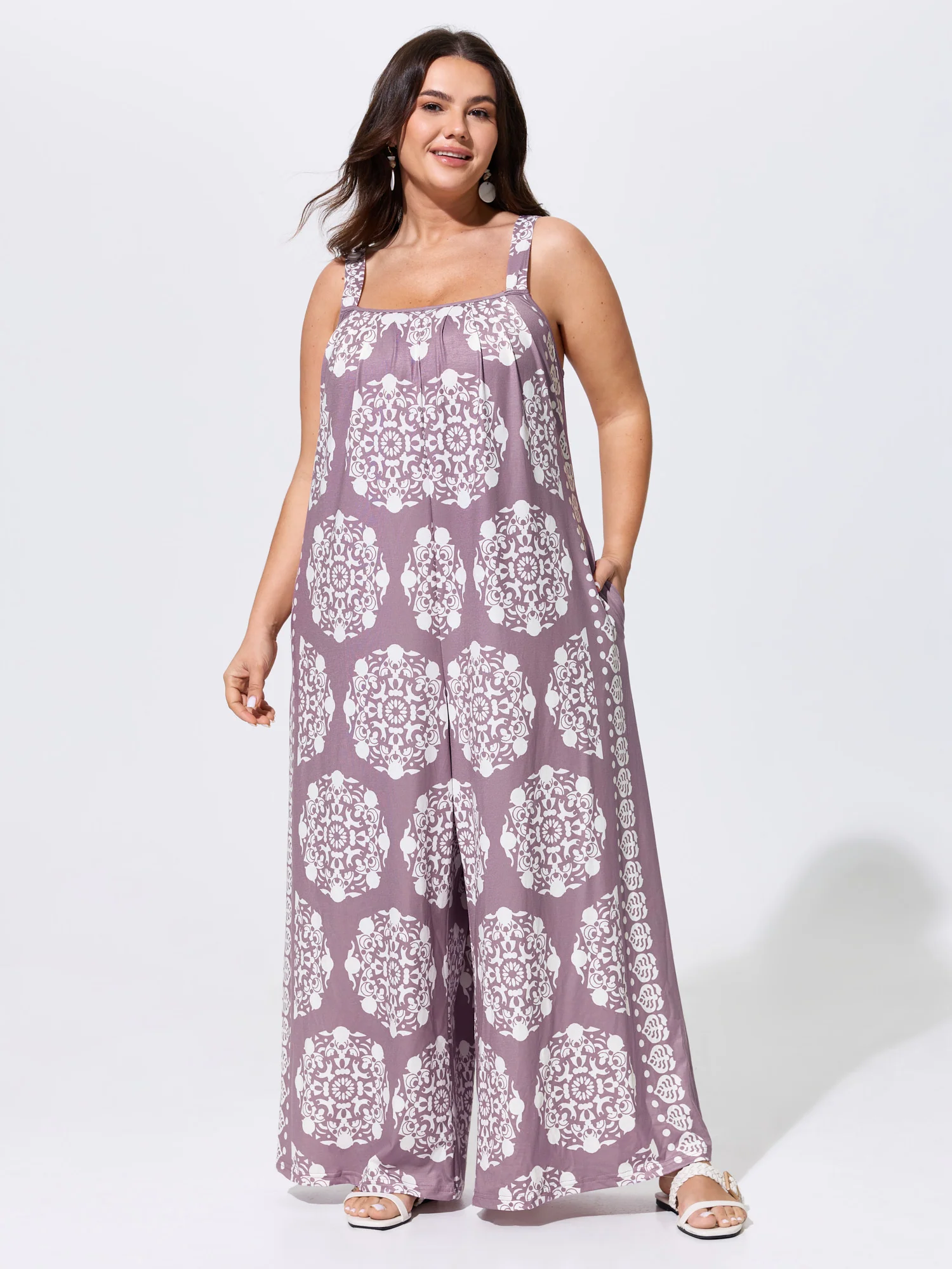 Sunkissed Stretchy Adjustable Strap Jumpsuit